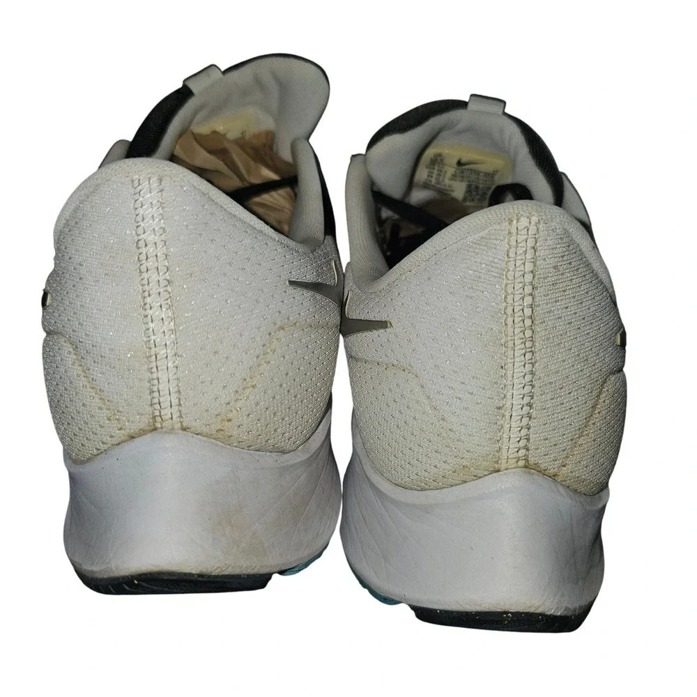 Nike Air Zoom Pegasus Black White Running Shoes Sneakers Mens 10.5 Athleisure - Picture 5 of 8